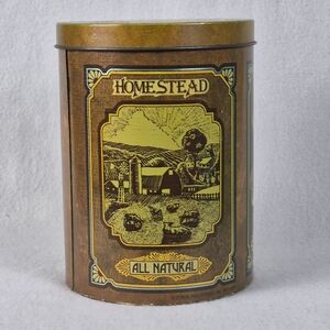 Cheinco Homestead All Natural Vintage Cookie Canister - 1970